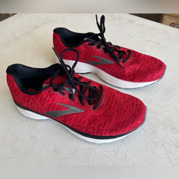 New - Brooks Signal 3 Men’s Running Shoes - Red - Picture 4 of 11